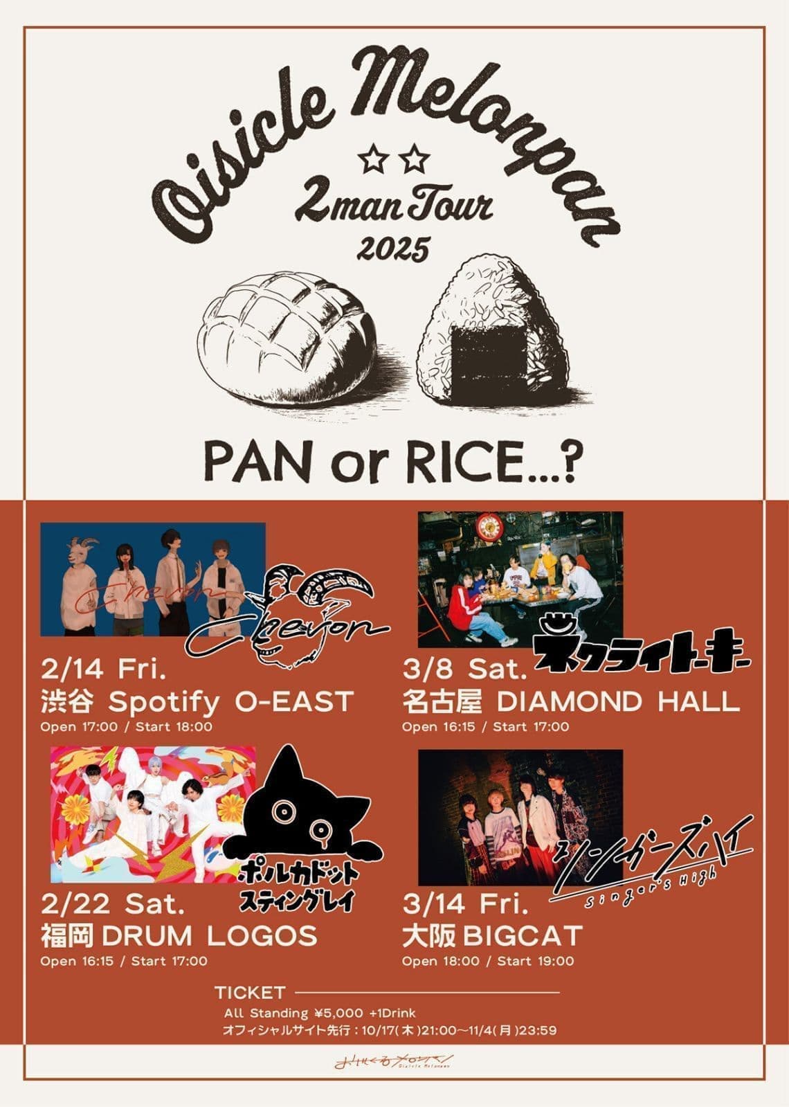 ▶PAN or RICE...?